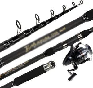 Fishing Rod Combos Fishing Pole Spinning Reels Fishing Carrier Bag for Travel Saltwater Freshwater Fishing