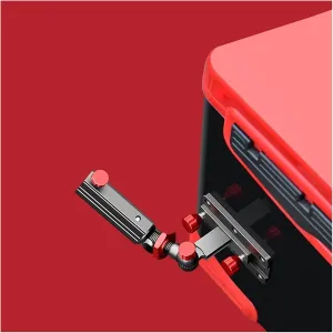 Fishing Rod Stand/Rack Adjustable Fishing Rod Holder Aluminum Magnesium Alloy 360 Degree Snap Fixed Fish Chair Rod Rack Fishing Accessories Fishing Rod Holder (Color : Brass)