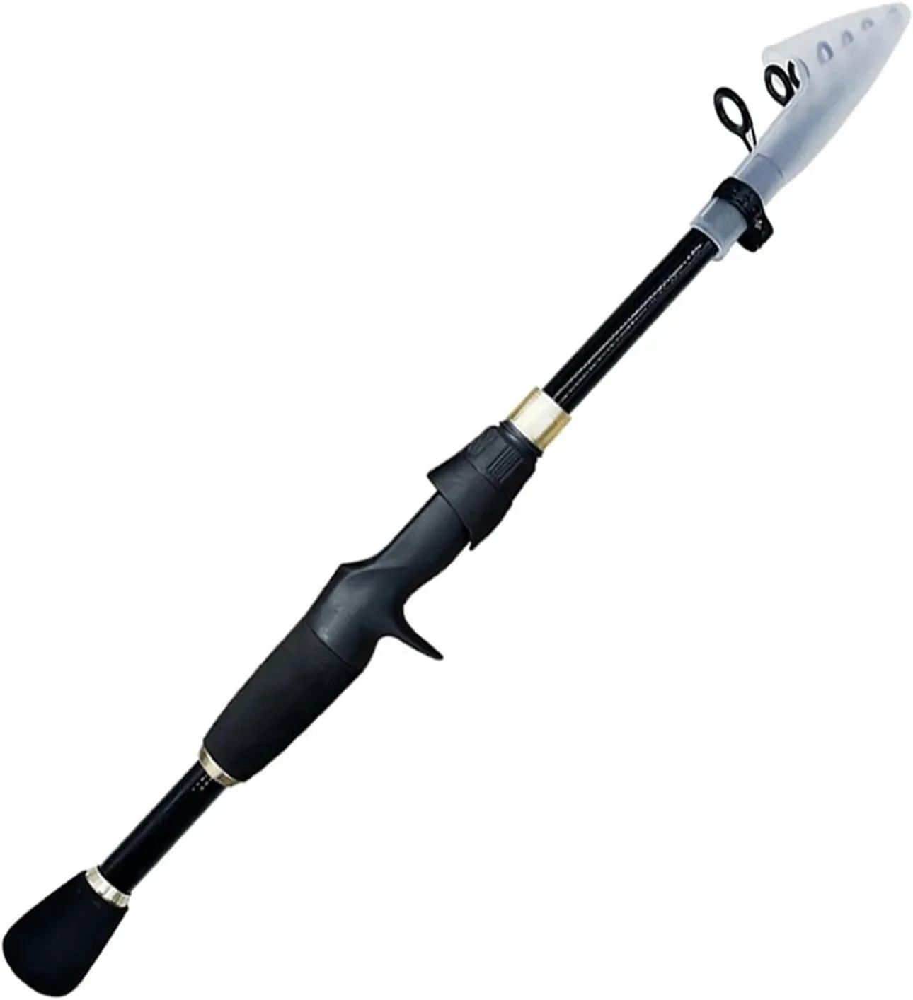 Fishing Rod Telescopic Fishing Rods Ultralight Weight Spinning Casting Carbon Pole Fishing Accessories Lure Weight 10-30g(2.4 m,Casting Rod)