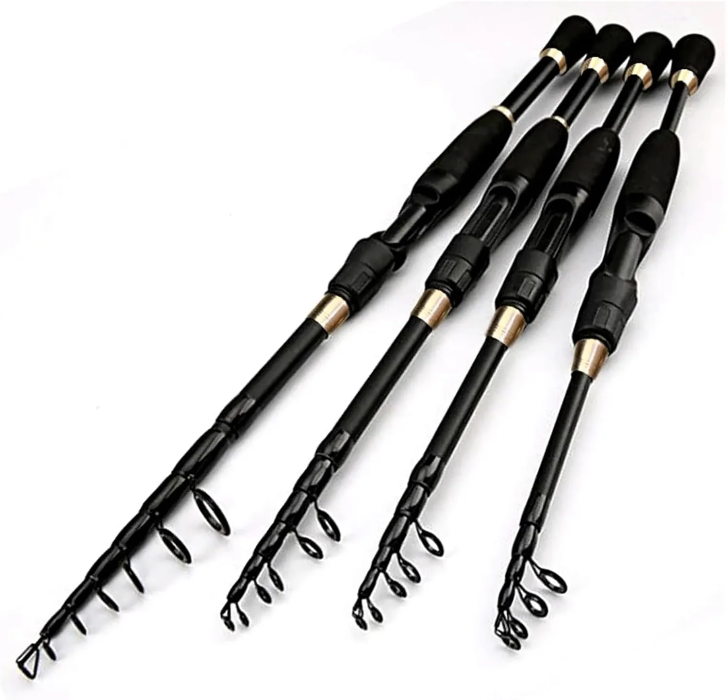 Fishing Rod Telescopic Fishing Rods Ultralight Weight Spinning Casting Carbon Pole Fishing Accessories Lure Weight 10-30g(2.4 m,Casting Rod)