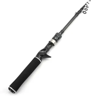 Fishing Rods Carbon Fiber Spinning Rod 1.5M 1.98M Telescopic Fishing Rod Casting Rod and Spinning Pole Super Hard Carp Fishing Pole Fishing Accessories