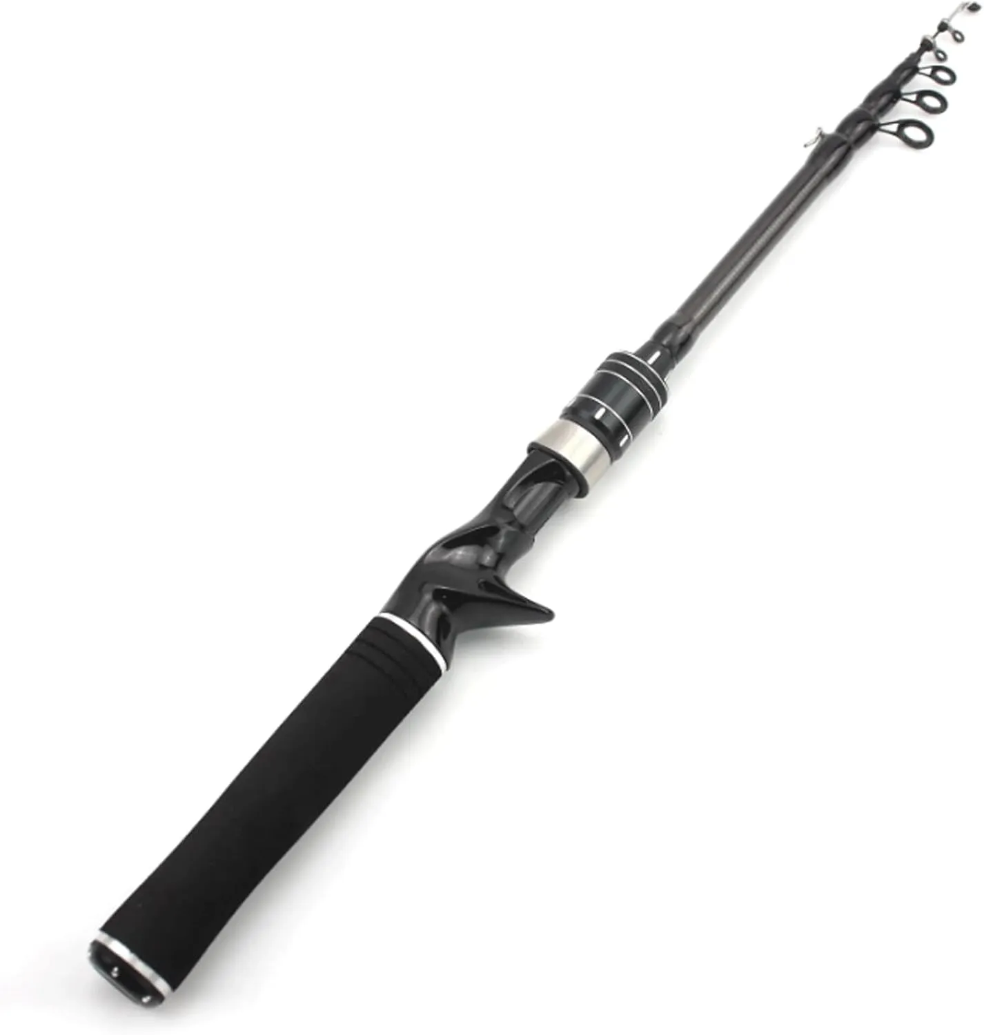 Fishing Rods Carbon Fiber Spinning Rod 1.5M 1.98M Telescopic Fishing Rod Casting Rod and Spinning Pole Super Hard Carp Fishing Pole Fishing Accessories