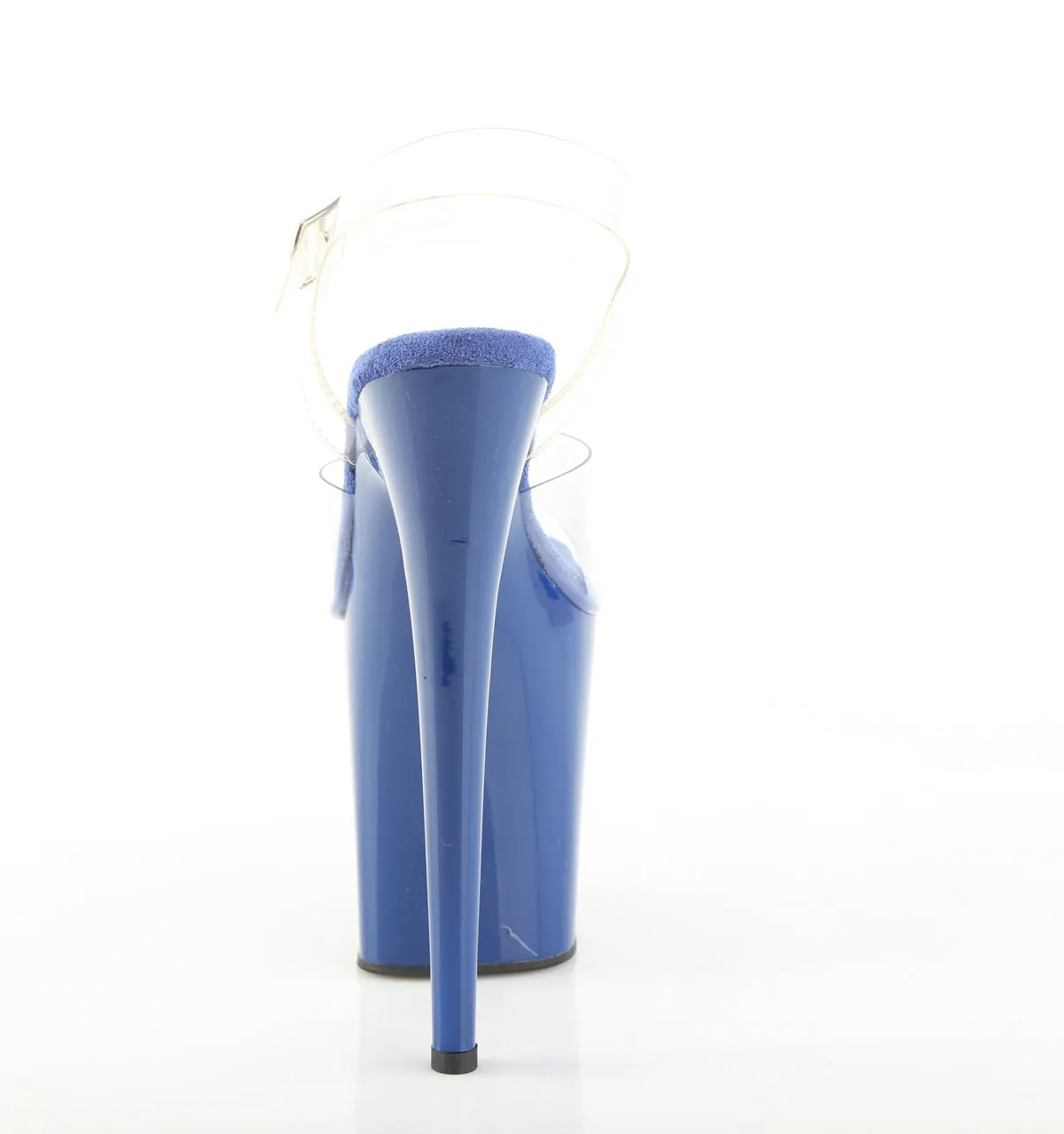 Flamingo-808 Blue Platform Heels