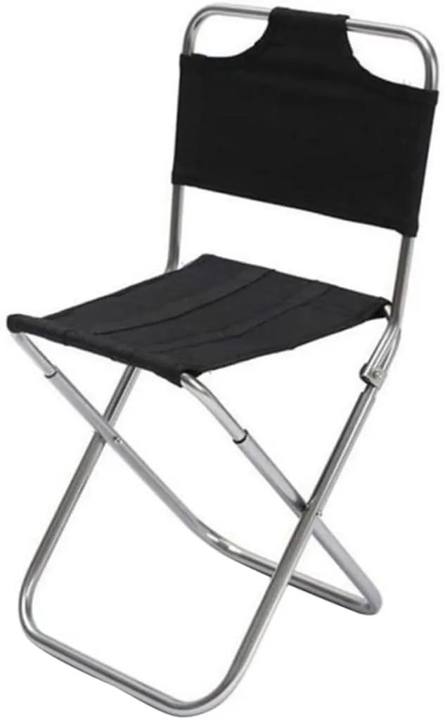 Foldable Camping Stool Compact Portable Canopy for Outdoor Sports Fishing 1pc