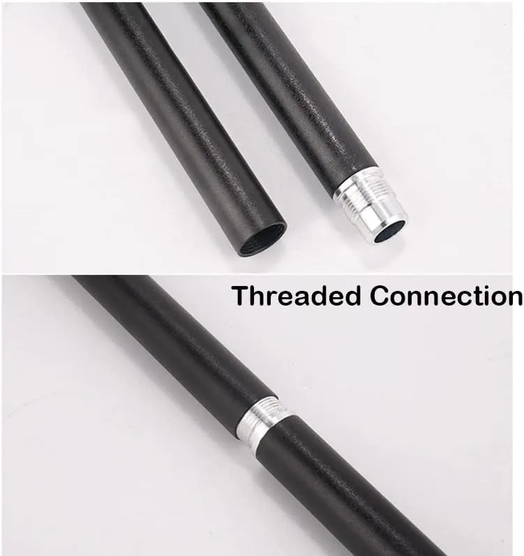 Folding Aluminum Alloy Lamp Pole Adjustable Lantern Holder Rod for Camping Hiking Fishing Backpacking