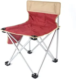 Folding Chair Outdoor Camping Portable Beach Fishing Stool Self-Driving Backrest Sketch