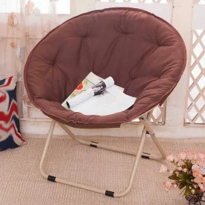 Folding Chairs Chair, Home Outdoor Large Adult Moon Chair Sun Lounger Lazy Chair Radar Chair Recliner Sofa Chair