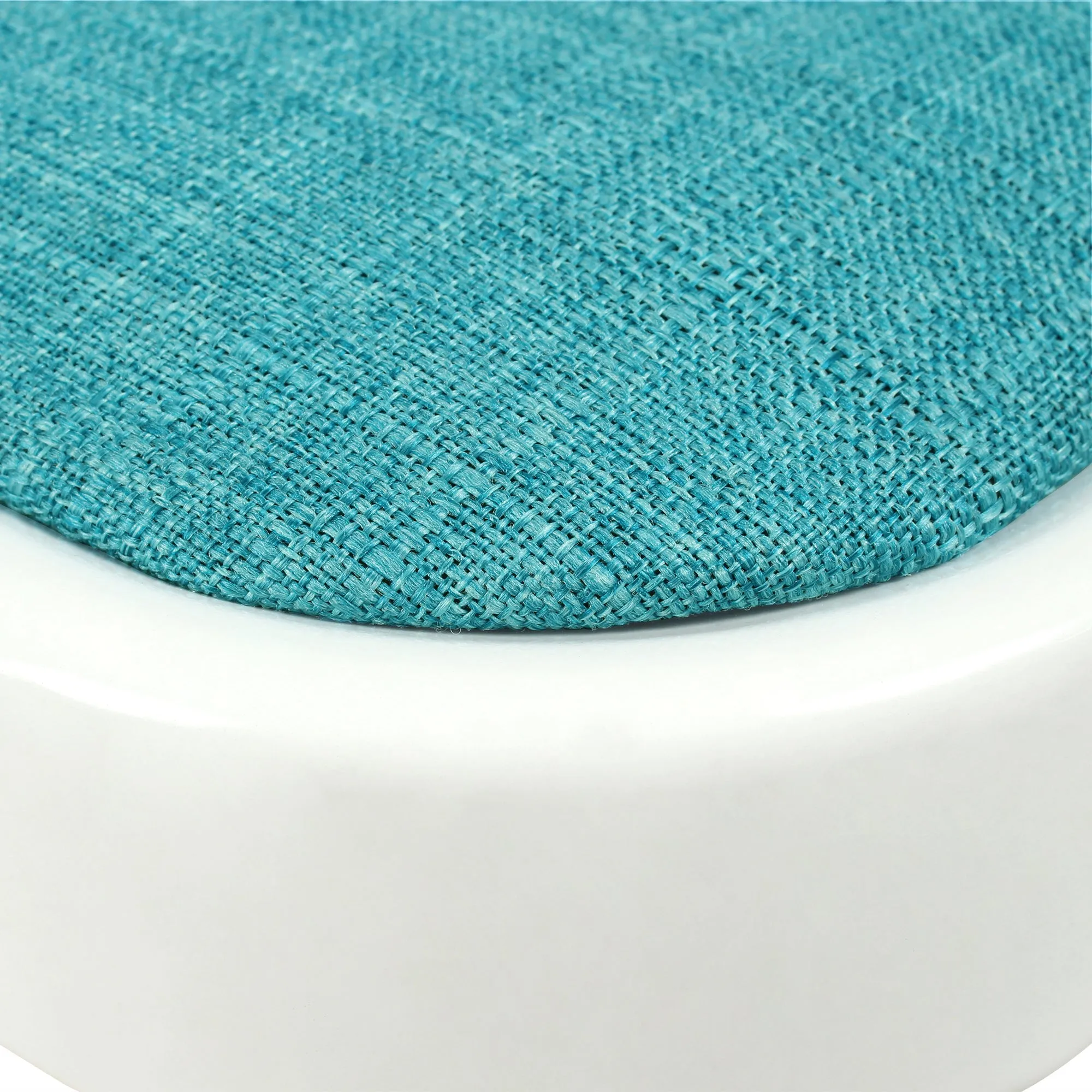 Folding Padded Blue Metal Chair