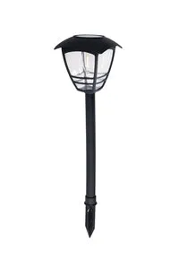 Forum Lighting  ZN-42032 Cadeby Solar LED Post Lantern 2700k Black