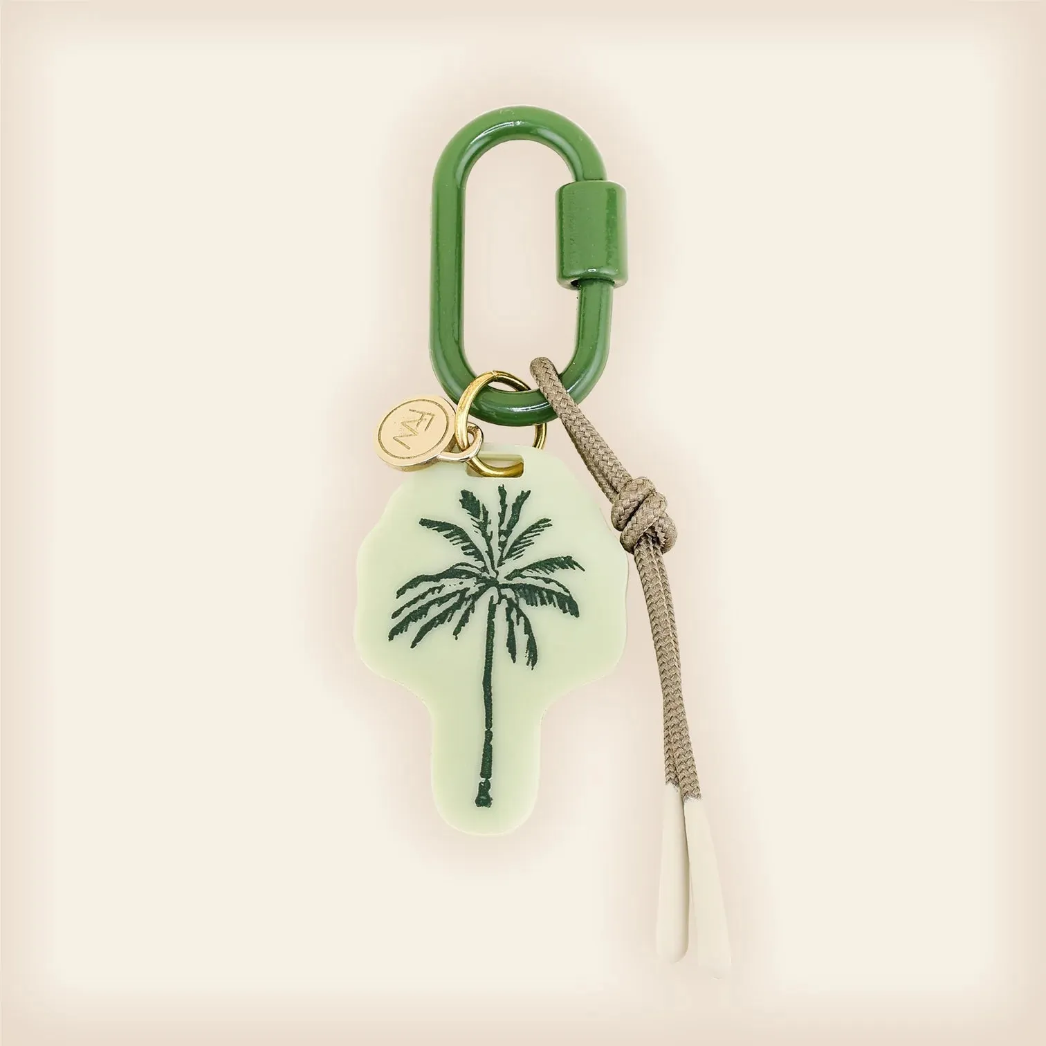 Freshwater Curated Goods - Palm Tree Bag Charm