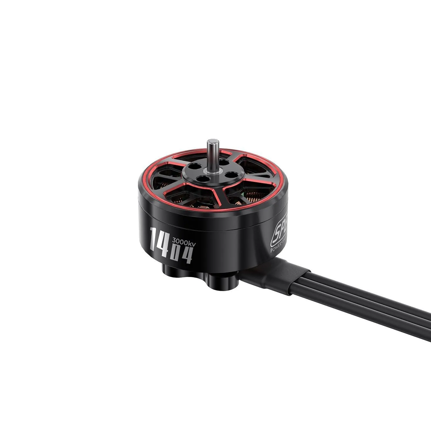 GEPRC SPEEDX2 1404 3000KV Ultra-Compact Motor – 10.5g Lightweight, 3-4 Inch Drone Compatible, Red/Black Aesthetic with Anti-Wear NMB Bearings