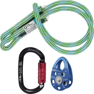 GM CLIMBING Swing Cheek Micro Pulley 30kN CE UIAA Certified