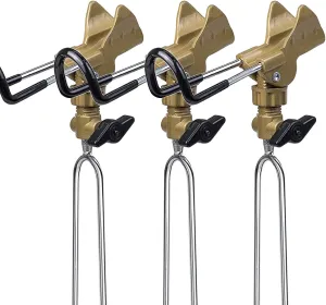 GOLDEAL Rod Holders for Bank Fishing,Bank Fishing Rod Rack Stand,Fish Pole Holder for Beach,360 Degree Adjustable.