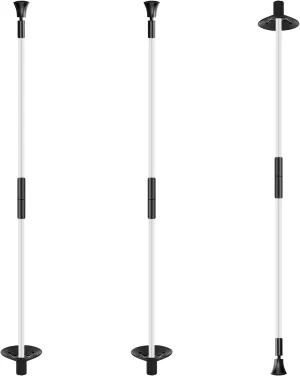 Golf Flagstick, Practice Putting Green Flag Stick for Yard, Golf Pole Pin Flagpole Portable Mini Golf Flag Sticks 2 Section Design for Backyard Golf Course Set of 3