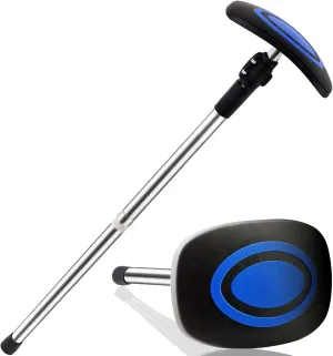 Golf Travel Bag Support Pole, 33"-60" Golf Travel Bag Support Rod Telescopic Adjustable Airlines Stiff Arm Club Protector Stainless Steel Pole