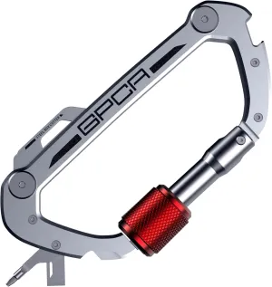 GPCA Carabiner Keychain Clip, Key Organizer, Key Ring, car Key Holder, Multi Tool EDC Gear with Bottle Opener