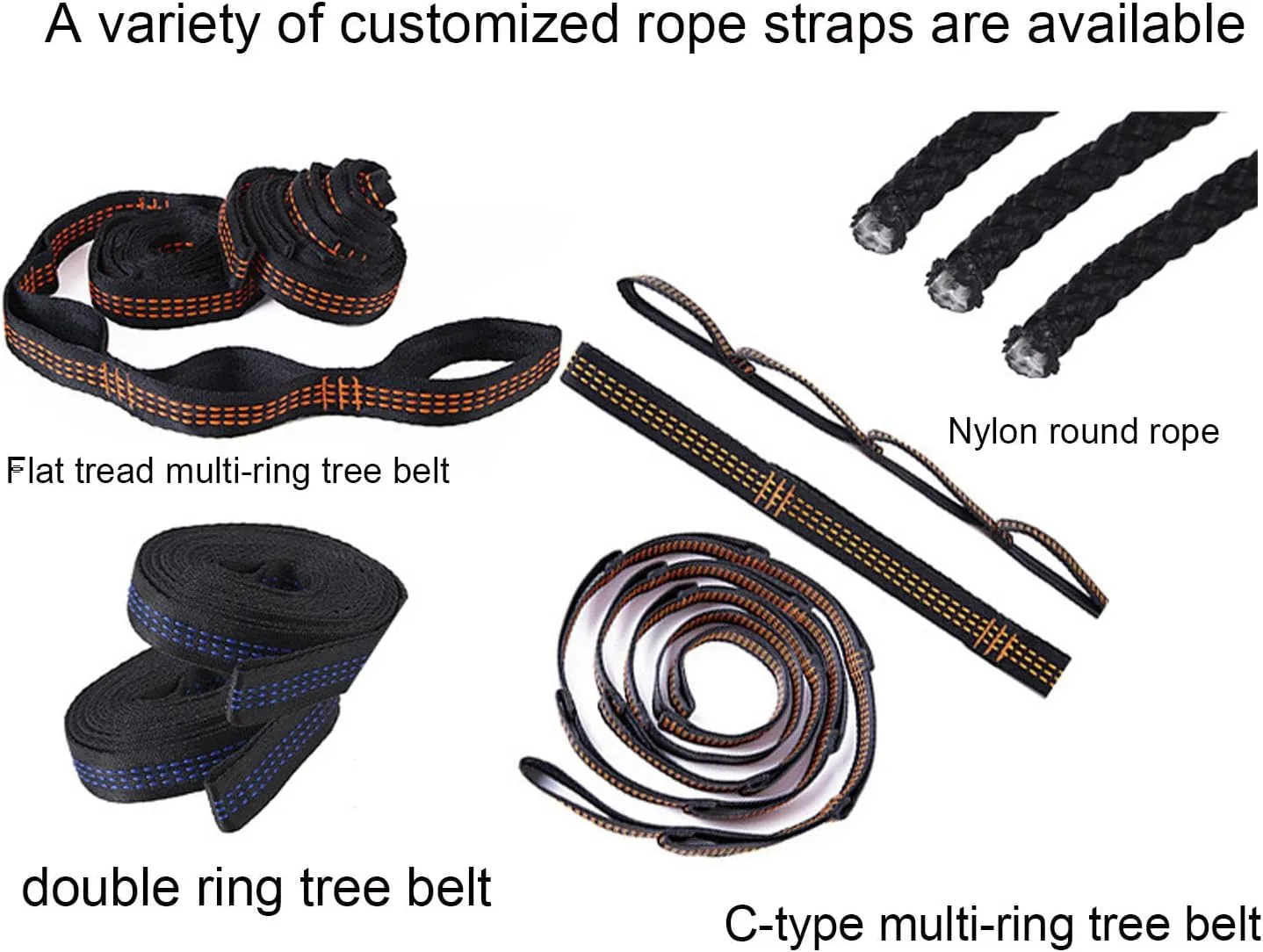 Hammock for Camping Double Hammocks Gear for The Outdoors Backpacking Survival or Travel - Portable Lightweight Parachute Nylon,C