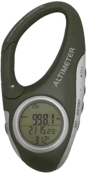 Handheld Altimeter Barometer Thermometer Compact for Outdoor Use Weather Forecasting
