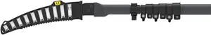 HAWK Helium 14ft Pole Saw with 11" SK5 High Carbon Steel Blade, Lightweight Aluminum Pole & Blade Protector Corrosion-Resistant Rugged Pruning Hand Saw for Tree Trimming