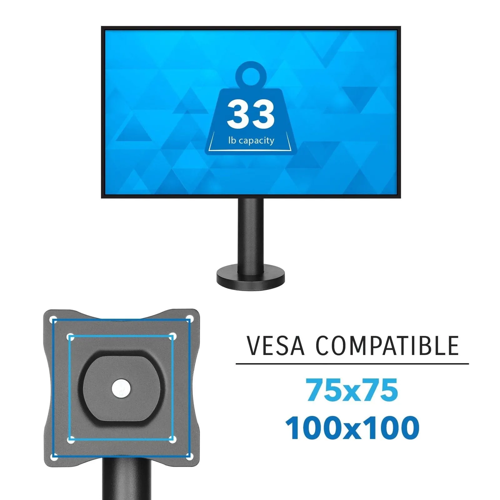 Height Adjustable Point of Sale (POS) Monitor Mount