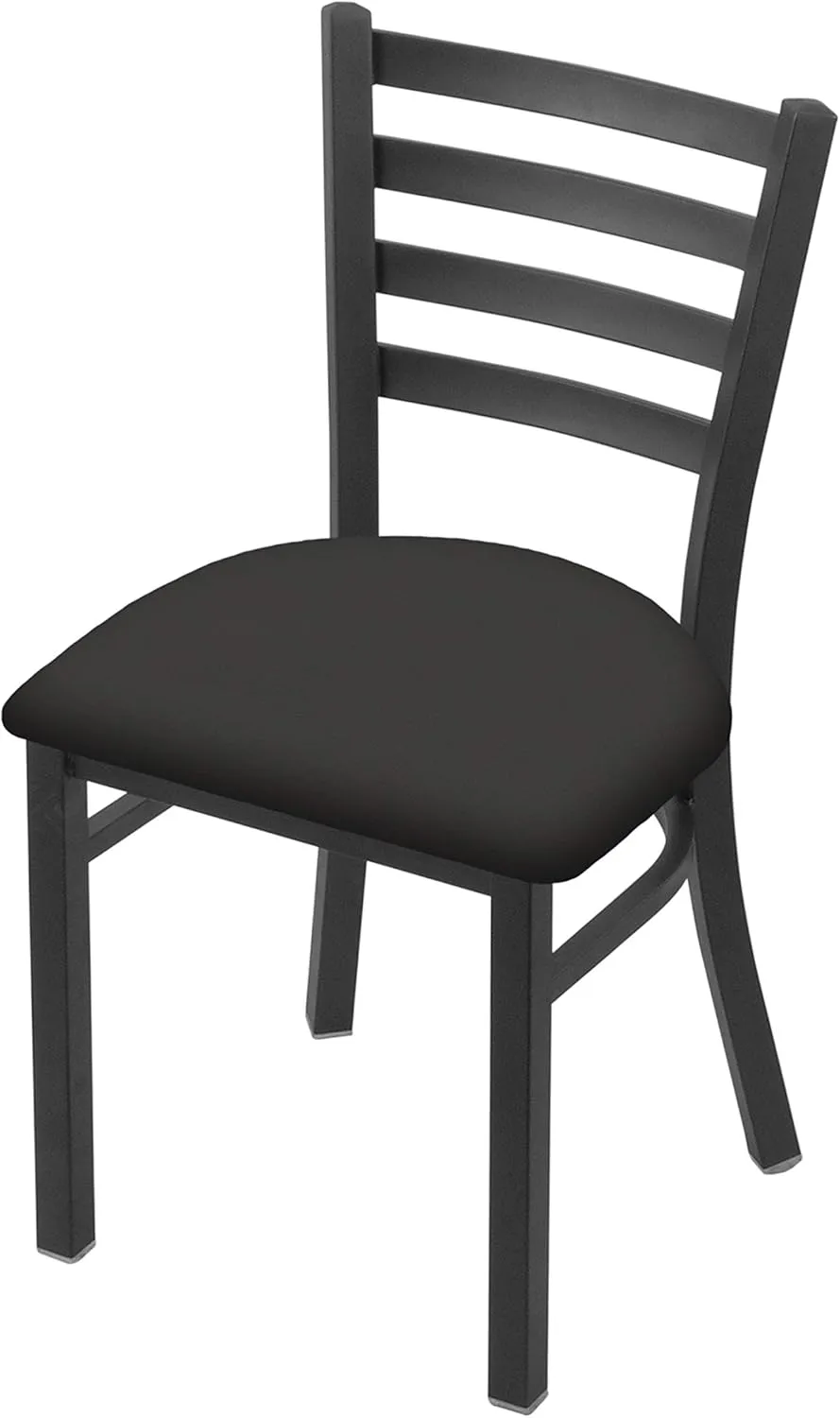 Holland Bar Stool Co. 400 Jackie 18" Chair with Pewter Finish and Canter Iron Seat