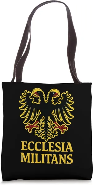 Holy Roman Catholic Empire Double Headed Eagle Crest Tote Bag