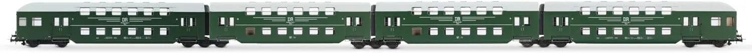 Hr4393 Dr, 4-Member Double Coach Without Control Cabin, Green-Grey Roof, Ep IV, Rolling stock