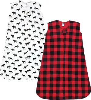 Hudson Baby Unisex Baby Thermal Long Sleeve Sleeping Bag 2pk