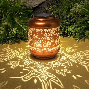 Hummingbird Birthday Retirement Anniversary Gifts for for Women Mom Grandma, Solar Lanterns Lights Outdoor Hanging Waterproof Garden Decor Decoration Outside for Yard, Patio,Pathway Landscape