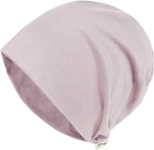 ililily Tencel Lyocell Color Beanie Ultra Soft Stretchable Head Cover Hat