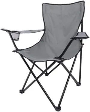 IRYZE Outdoor Chair Folding Camping Chair Folding Padded Deck Chair Backchair Beach Chair Fishing Chair Portable Lounge Chair Outdoor Armchair with Cup Holder Camping Chair Foldable Chair (Color : B)