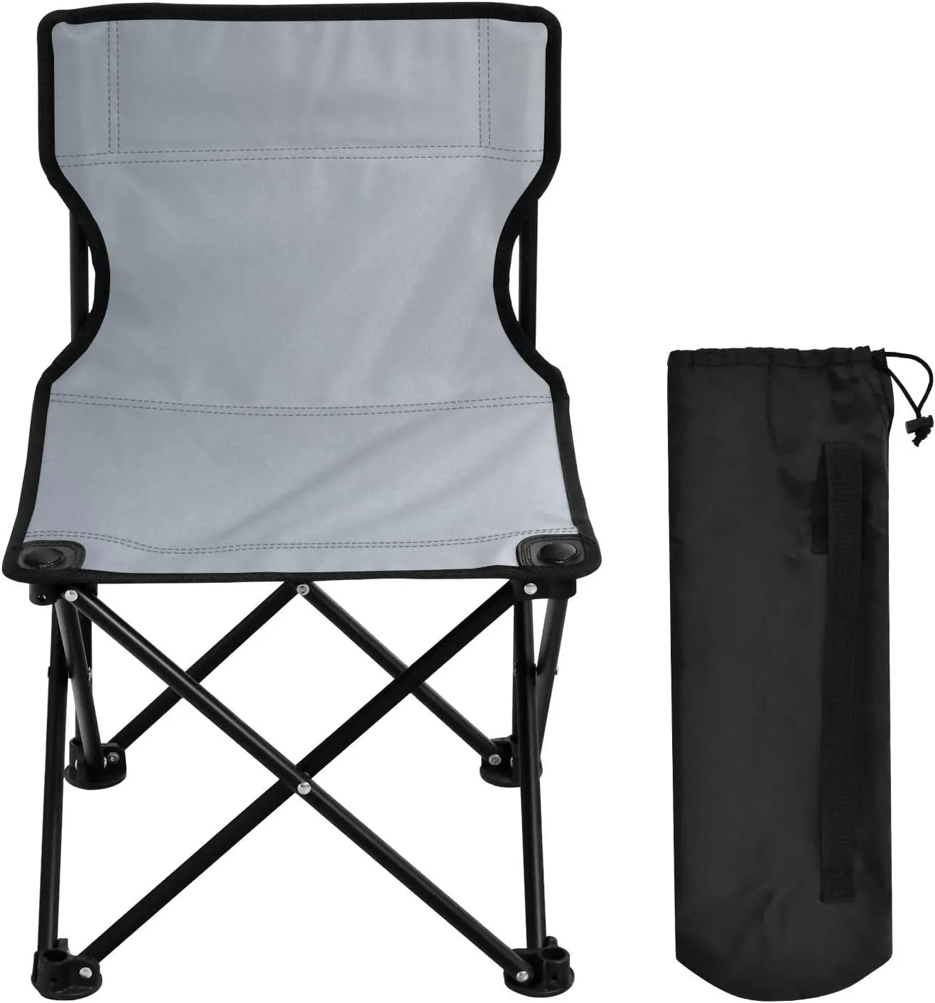 J JOYSAY Raccoon Back Gradient Portable Camping Chair Lightweight Outdoor Folding Chair for Adults Lawn Chair for Outside Camping Travel Hiking Beach Sports