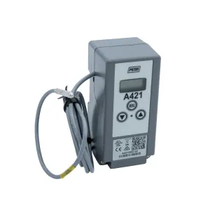 Johnson Controls A421ABC-02C A421 Series Electronic Temperature Control, -40 to 212 Degree F Temperature Range, Single-Pole, Double-Throw