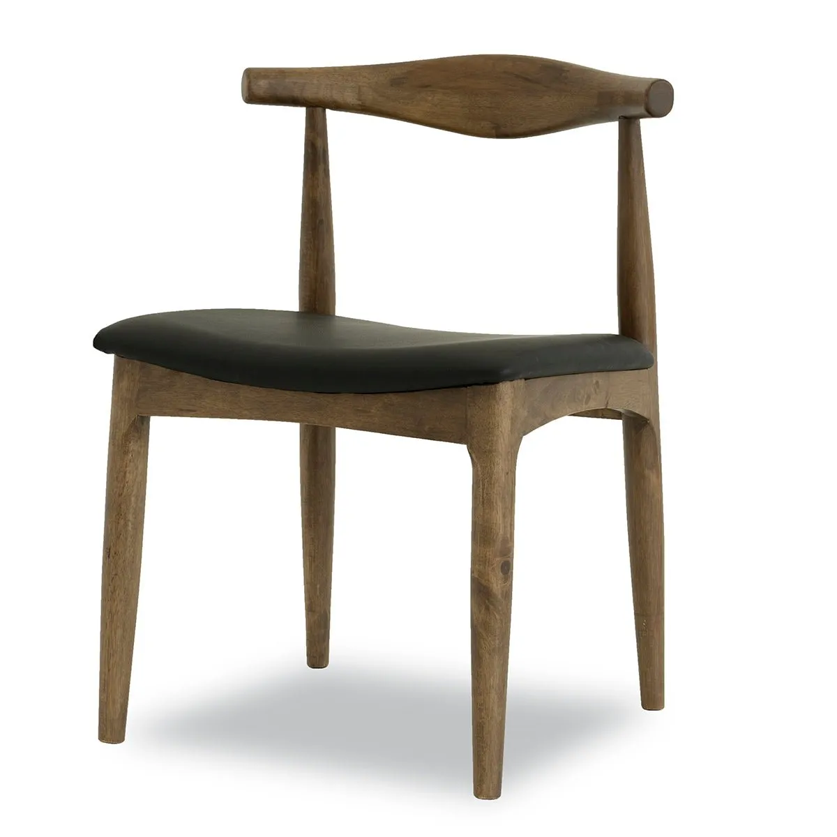 Juliet Dining Chair Black Vegan Leather - Set of 2