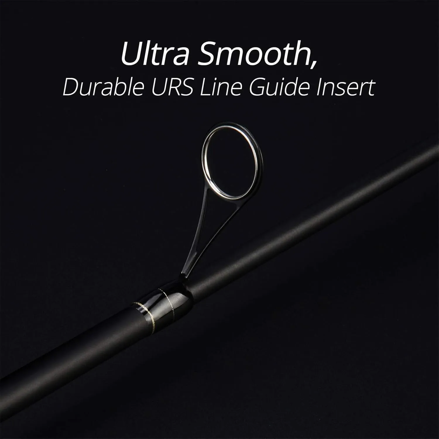 KastKing Blackhawk II Telescopic Fishing Rods, Graphite Rod Blanks, Durable Glass Tip, Floating Guides, 1pc Performance, EVA Handle