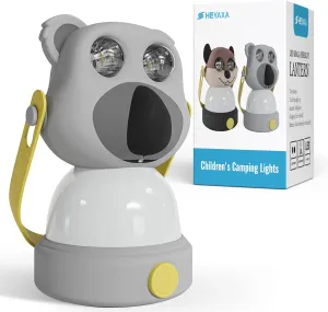 Kids Camping Lanterns, Lantern for Kids, Battery Powered Night Light for Emergency, Hurricane, Lightweight Tent Lamp (Koala)