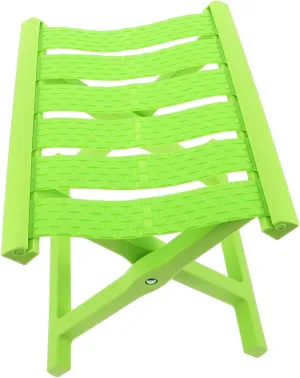 Kisangel Portable Lightweight Folding Camping Stool for Outdoor Fishing Beach Picnics Versatile Compact Chair for Hiking Gardening Design for Travel and Adventures