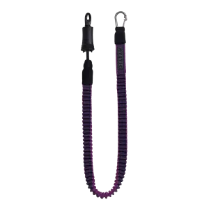 Kite Safety Leash Long - Purple / Grey