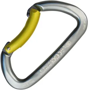 KONG Guide Bent Gate, Lightweight Alloy/Curved Lever, Unisex Adult, Titanium/Yellow