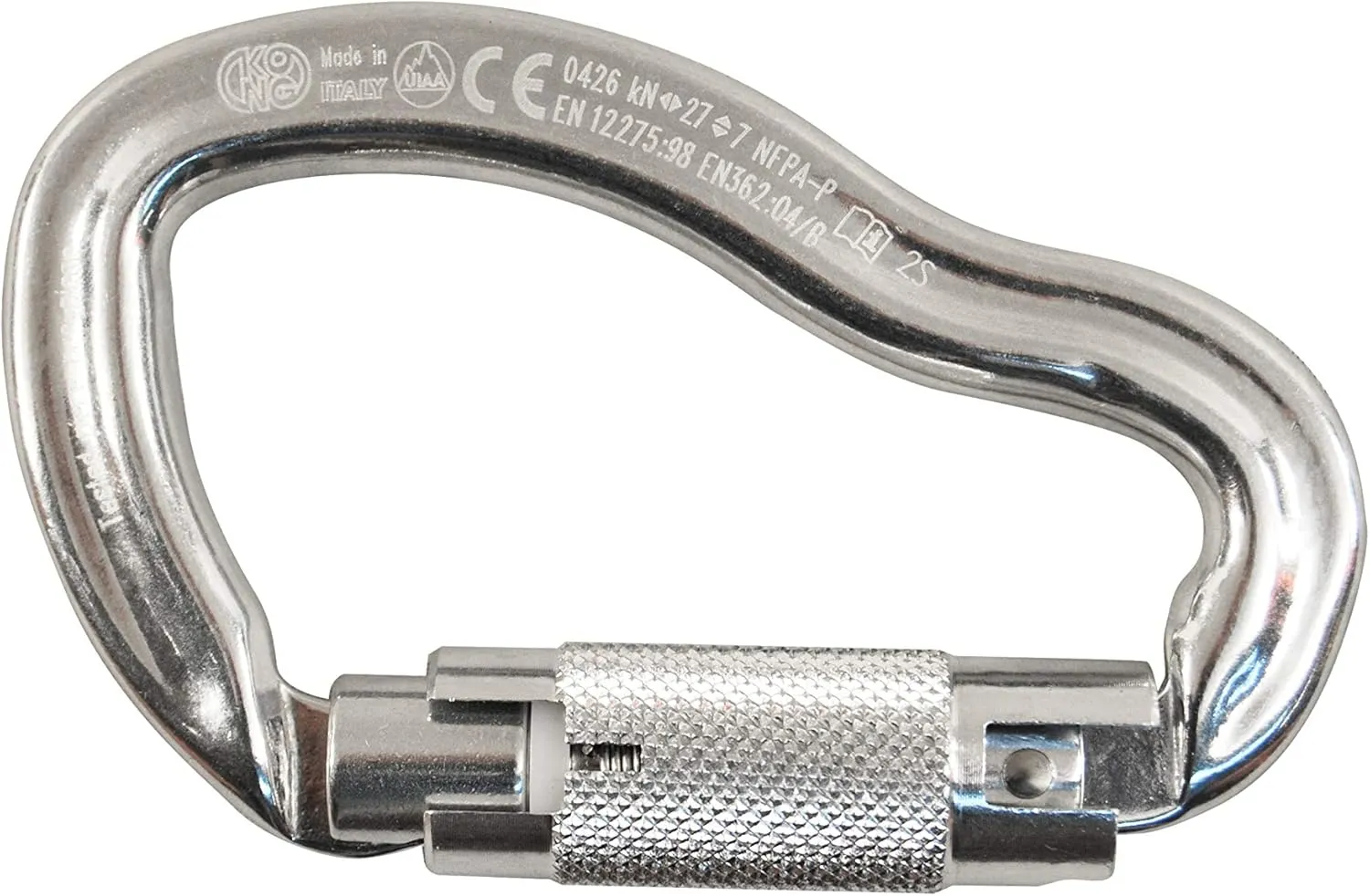Kong Italy - Ergo AUTO Block Carabiner - Polished