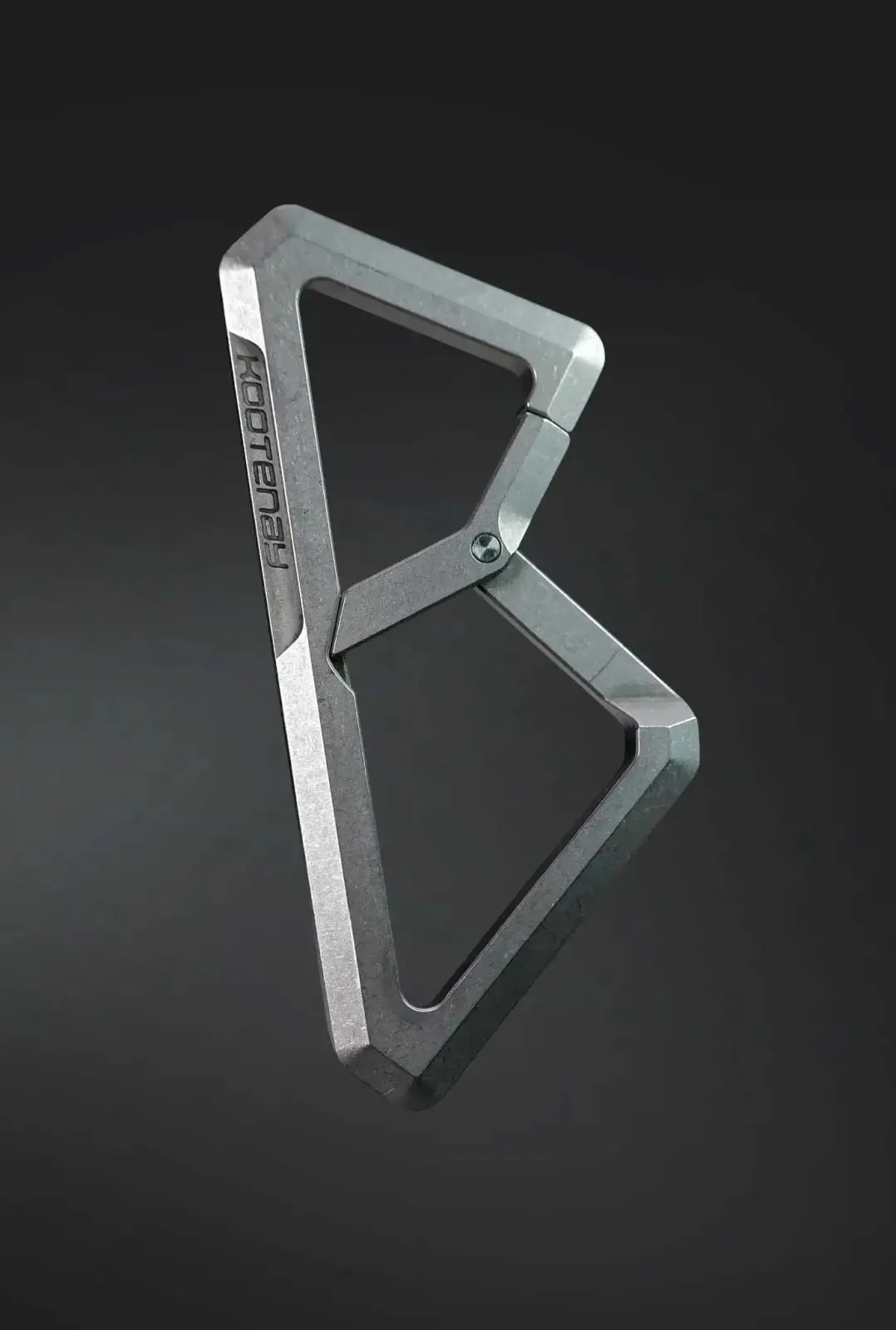 Kootenay Titanium Carabiner With Back Clip