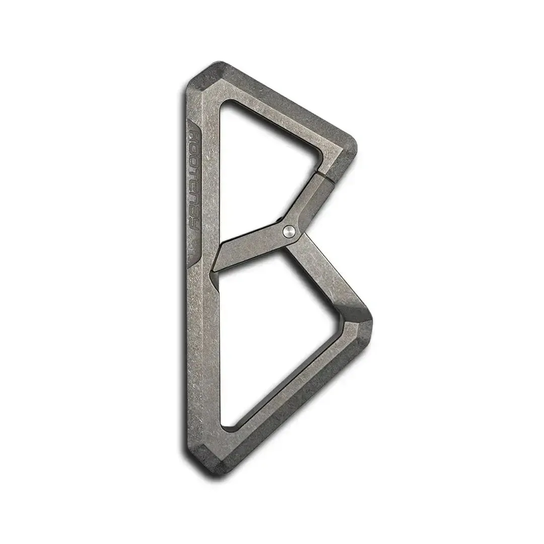 Kootenay Titanium Carabiner With Back Clip