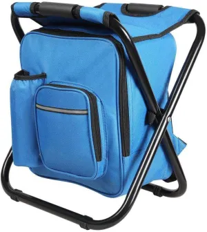 KPJQ Folding Fishing Stool Insulated Cooler Bag Backpack Chair Picnic Camping Hiking Camping-chairs Patio furniture Outdoor furniture Camping accessories Patio chairs Camping gear Camping chair