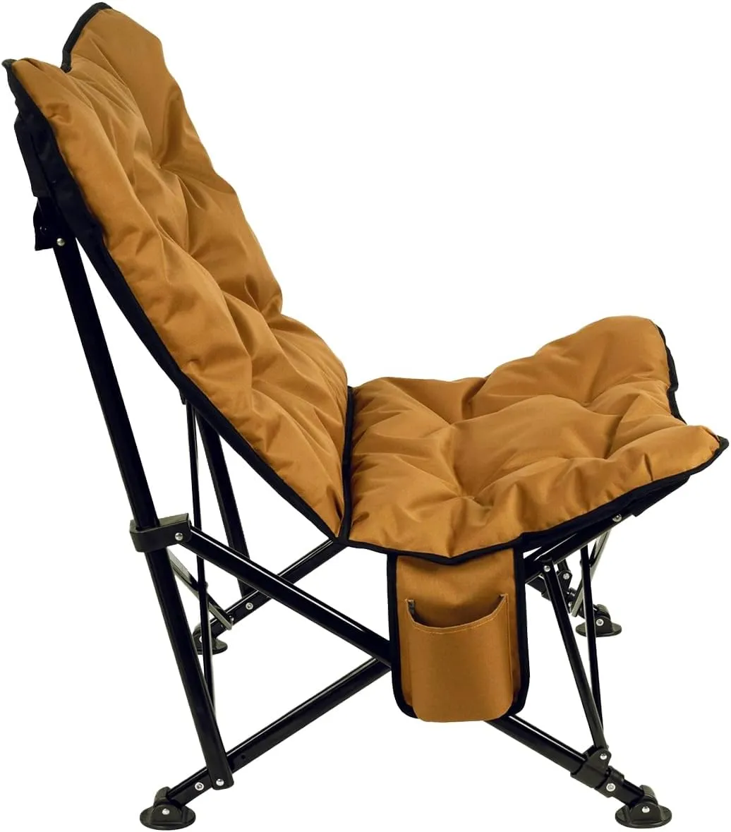 Kuma Outdoor Gear Aurora Chair Padded SEAT (Sierra/Black)