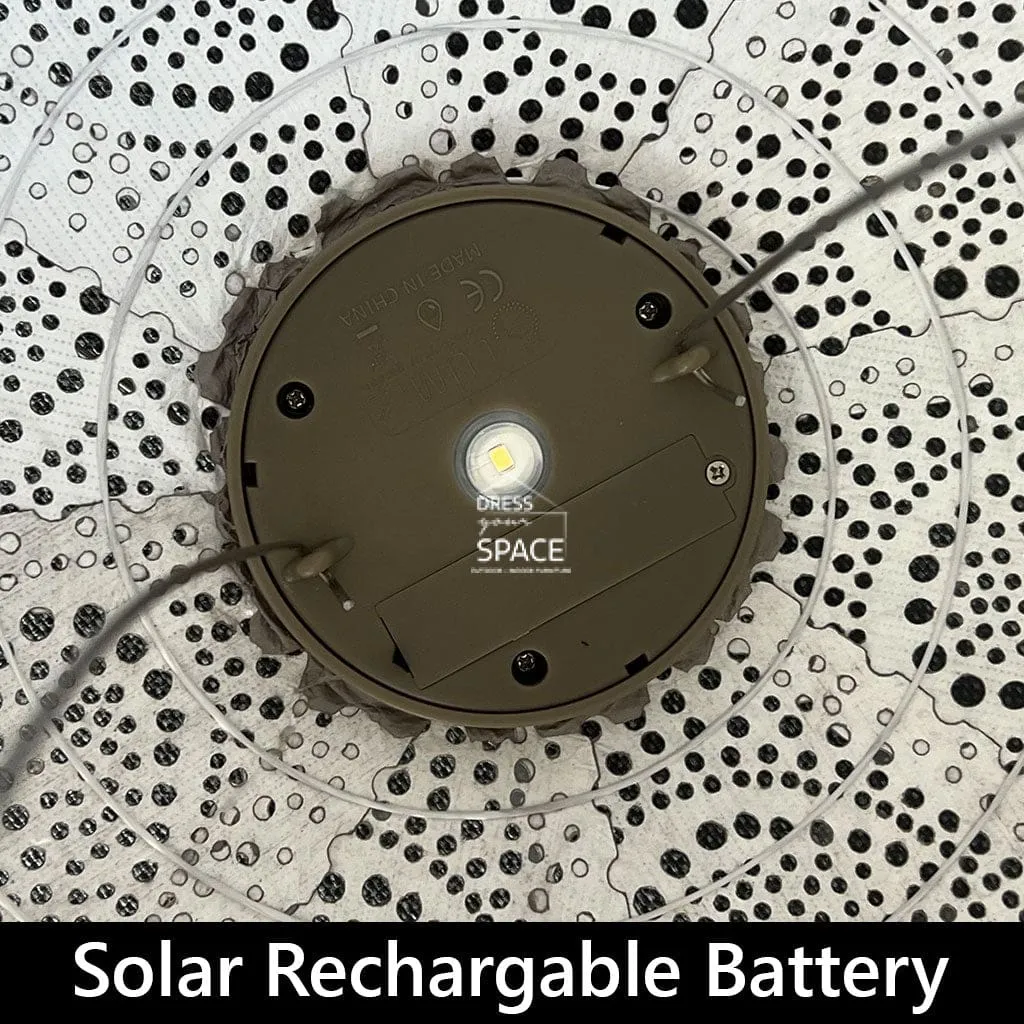Lace Tulip 20 - Green - Solar Lantern