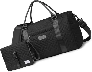 Large Capacity Fitness Bag Travel Bag Stylish Luggage Bag Fashion Sport Bag Mummy Bag Overnight Bag Suitcase Bag