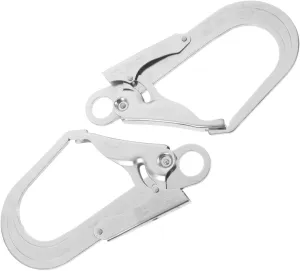 Large Carabiner Clip Hook 2pcs Climbing Hook Locking Mechanism for Outdoor Activities
