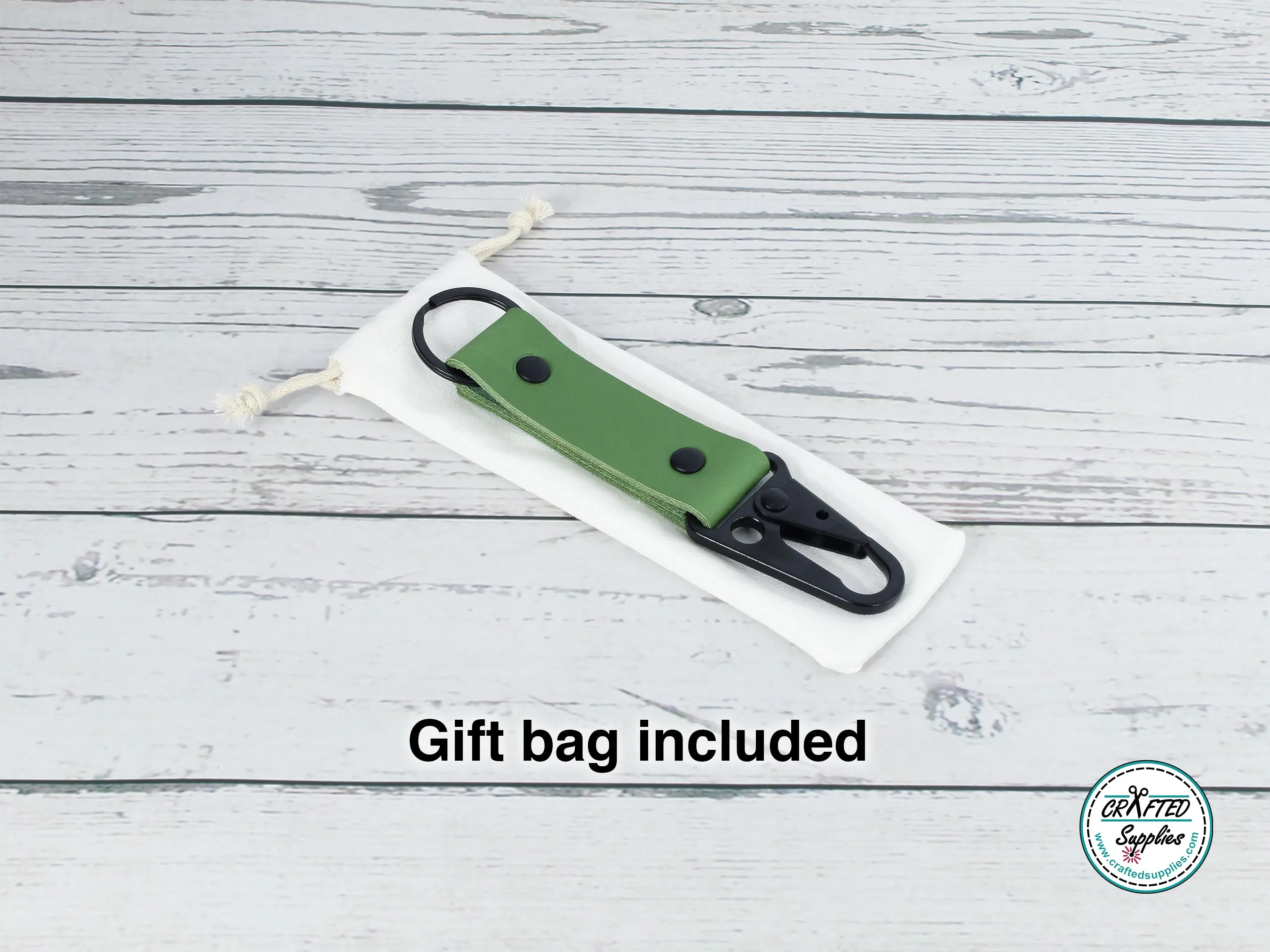 Leather Carabiner Keychain