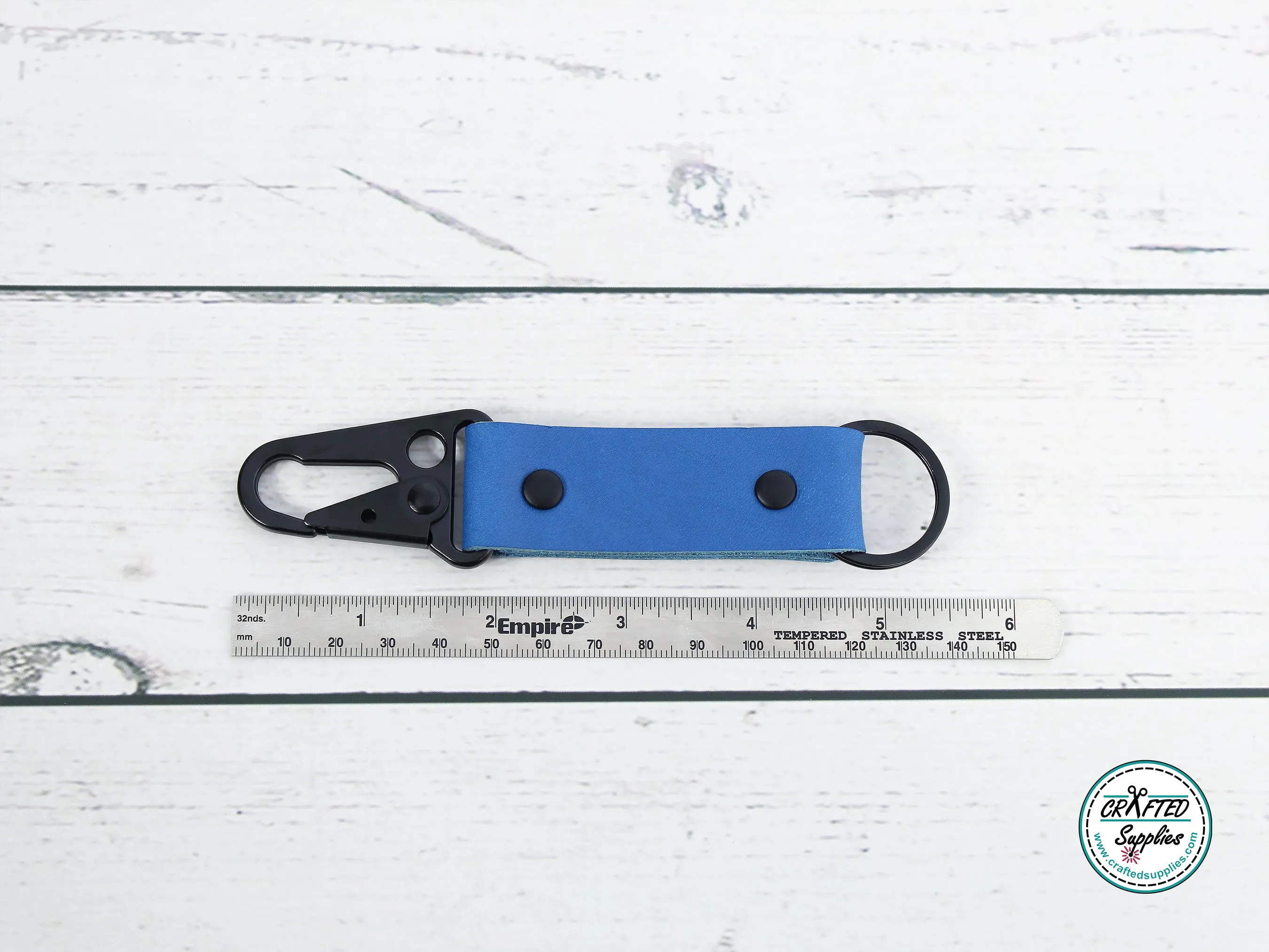 Leather Carabiner Keychain