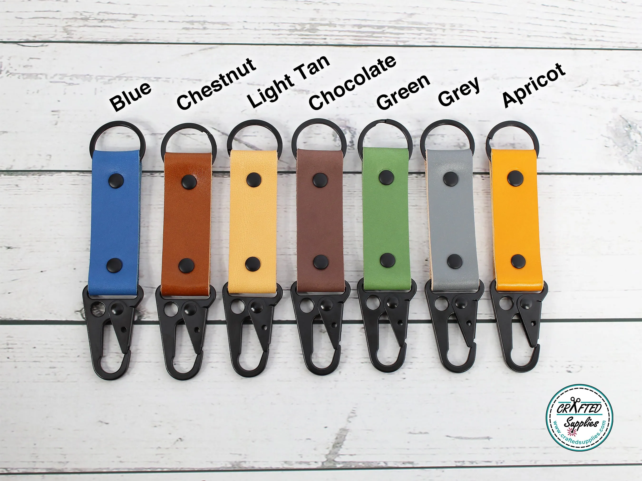 Leather Carabiner Keychain